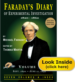 Front cover of Faraday's Diary
